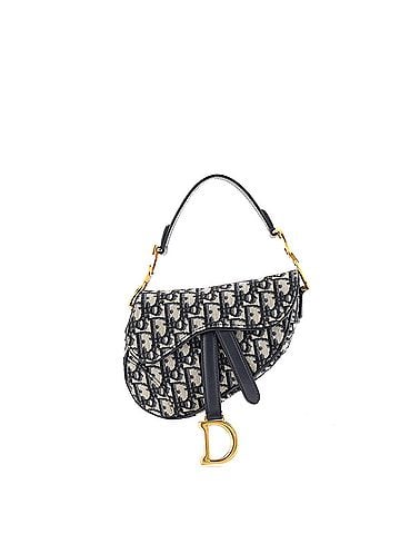 Christian Dior Saddle Handbag Oblique Canvas Mini (view 1)