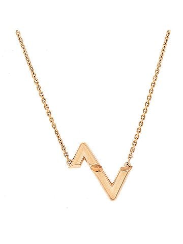 Louis Vuitton Volt Upside Down Necklace 18K Rose Gold (view 1)