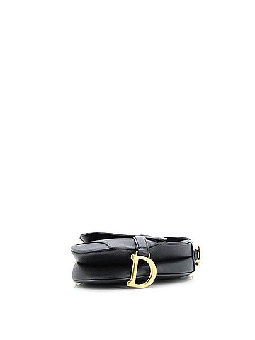 Christian Dior Saddle Handbag Leather Mini (view 2)