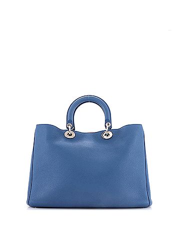 Christian Dior Diorissimo Tote Pebbled Leather Large (view 2)