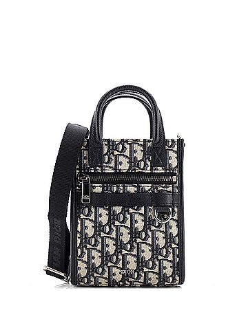 Christian Dior Safari North South Convertible Tote Oblique Canvas Mini (view 1)