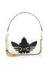 Gucci 100% Leather White Black x Adidas Horsebit 1955 Shoulder Bag Leather East West One size - photo 1