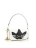 Gucci 100% Leather White Black x Adidas Horsebit 1955 Shoulder Bag Leather East West One size - photo 3