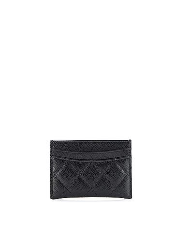 Chanel Classic Card Holder Quilted Caviar (view 2)