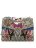 Gucci Blue Brown Dionysus Bag Embroidered GG Coated Canvas Medium One size - photo 1