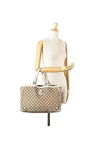 Gucci GG Canvas Abbey D Ring Tote (view 2)
