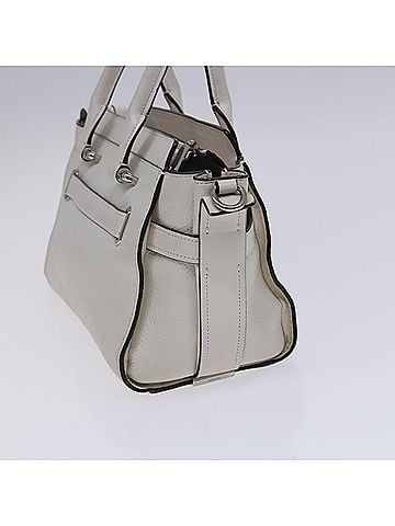 Coach Swagger White Leather Handbag (view 2)