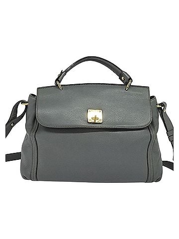 MCM Grey Leather Handbag (view 1)
