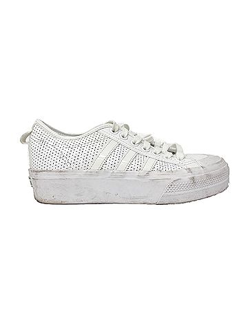 Adidas Sneaker Women Originals Nizza Platform FX9180 White Casual Size 8 (view 1)
