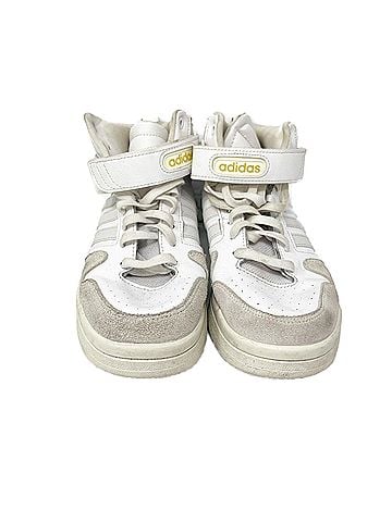 Adidas Sneaker Women Adidas Postmove Mid PWJ001004 White Basketball Size 8 (view 2)