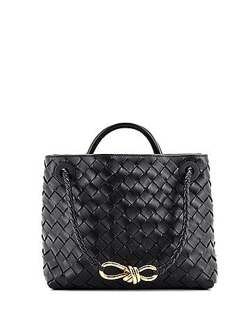 Bottega Veneta Andiamo Top Handle Bag Intrecciato Nappa Small (view 1)