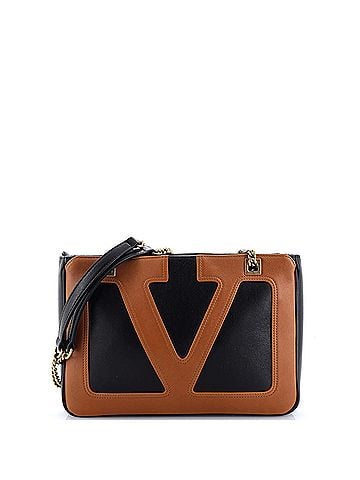 Valentino Garavani Viva Superstar Chain Tote Leather Small (view 1)