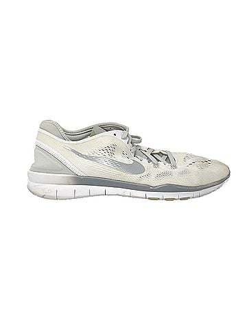 Nike Sneaker Women Nike Free 5.0 704674-100 White Running Size 9.5 (view 1)