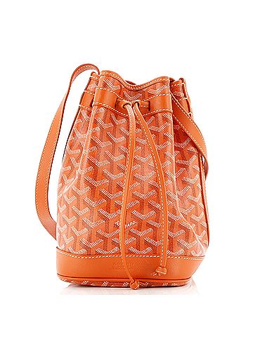 Goyard Petit Flot Bucket Bag Coated Canvas PM (view 1)