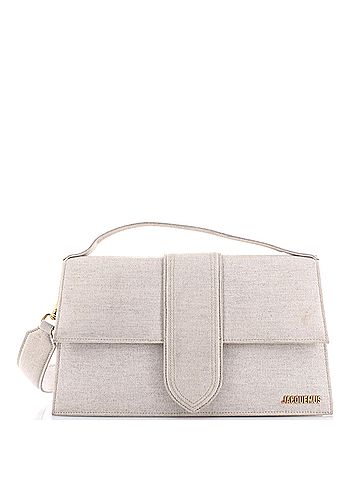 Jacquemus Le Bambinou Flap Bag Linen (view 1)