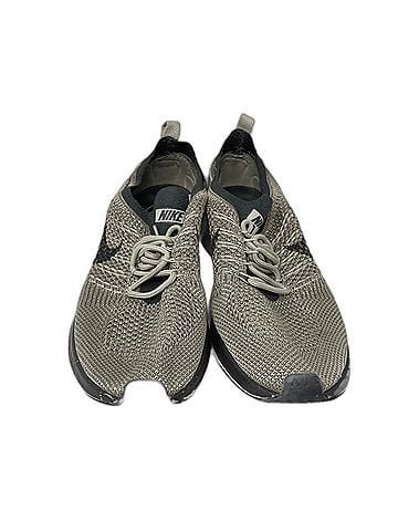 Nike Sneaker Women Air Zoom Mariah Flyknit Racer AA0521-002 Gray Running Size 8 (view 2)
