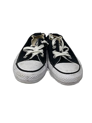Converse Sneaker Women Chuck Taylor All Star Low Trainers 537081F Black Casual Size 5.5 (view 2)