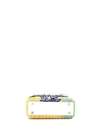 Christian Dior Lady Dior Chain Bag Flower Pop Embellished Sequin Mini (view 2)
