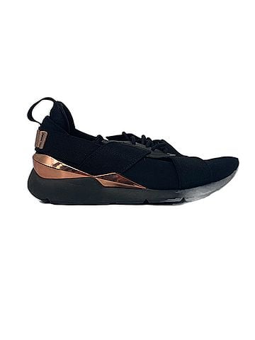 Puma Sneaker Women Puma Muse Metal 367047-01 Black Running Size 8 (view 1)