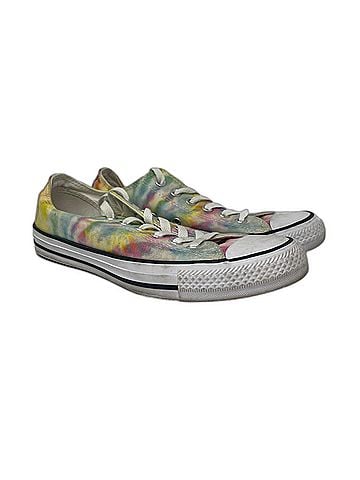Converse 100% Fabric Tie-dye Multi Color Sneaker Women Chuck Taylor All Star Low 'Tie-Dye' 565575C Multicolor Casual Size 7 Size 7