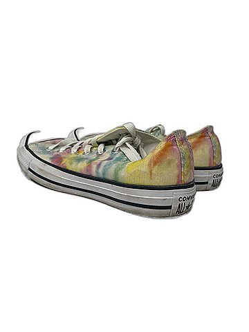 Converse 100% Fabric Tie-dye Multi Color Sneaker Women Chuck Taylor All Star Low 'Tie-Dye' 565575C Multicolor Casual Size 7 Size 7