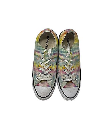 Converse 100% Fabric Tie-dye Multi Color Sneaker Women Chuck Taylor All Star Low 'Tie-Dye' 565575C Multicolor Casual Size 7 Size 7