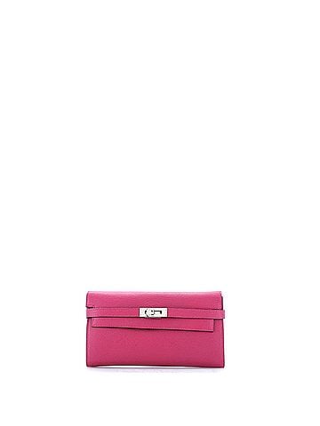 Hermès Kelly Wallet Chevre Mysore Long (view 1)