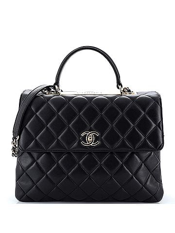 Chanel Trendy CC Top Handle Bag Quilted Lambskin Large (view 1)
