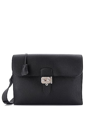Hermès Sac a Depeches Messenger Bag Togo 29 (view 1)
