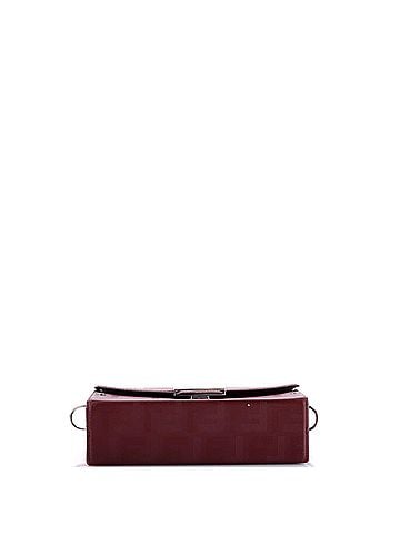Fendi Baguette Soft Trunk Bag Zucca Leather (view 2)
