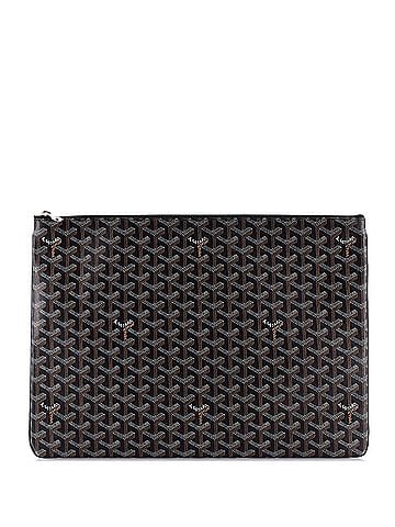 Goyard Senat Zip Pouch Coated Canvas GM (view 1)
