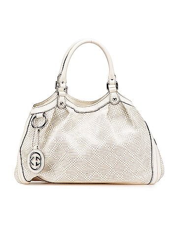 Gucci Medium Diamante Raffia Sukey Tote (view 1)