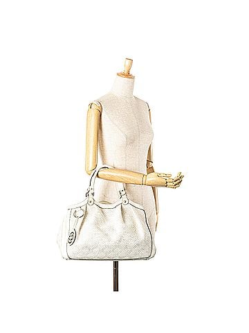 Gucci Medium Diamante Raffia Sukey Tote (view 2)