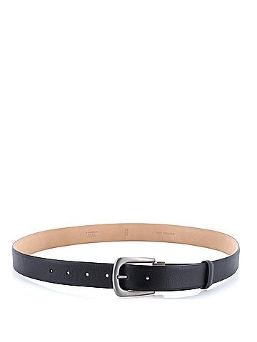 Chanel Buckle Belt CC Embossed Leather Thin (view 2)