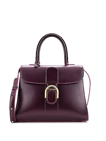 Delvaux Brillant Top Handle Bag Leather MM (view 1)