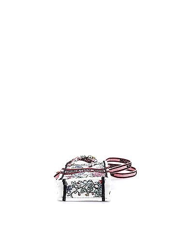 Christian Dior Book Tote Phone Bag Embroidered Canvas Mini (view 2)