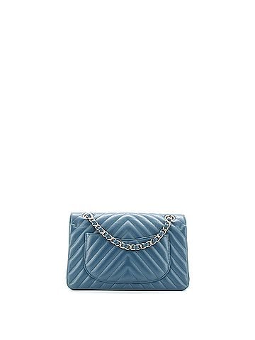 Chanel Classic Double Flap Bag Chevron Caviar Small (view 2)