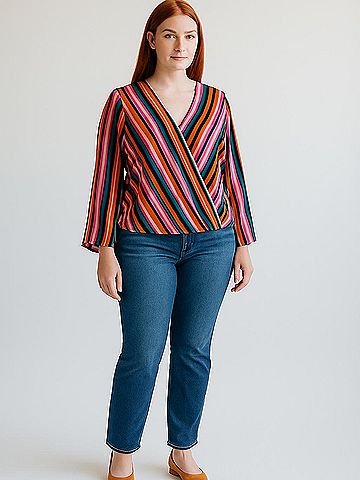 Allison Joy Long Sleeve Blouse (view 2)