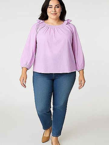 Sonoma Goods for Life 3/4 Sleeve Blouse (view 2)