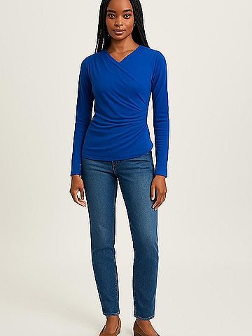 The Fold Long Sleeve Top (view 2)