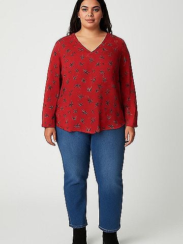 Anne Klein 3/4 Sleeve Blouse (view 2)