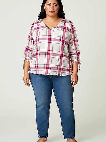 Cooper & Ella 3/4 Sleeve Blouse (view 2)