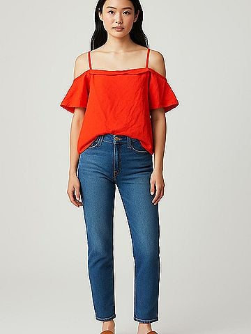 Paper Crown Sleeveless Blouse (view 2)