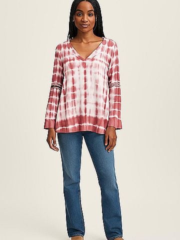 XCVI 3/4 Sleeve Blouse (view 2)