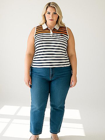 L-RL Lauren Active Ralph Lauren Sleeveless Top (view 2)