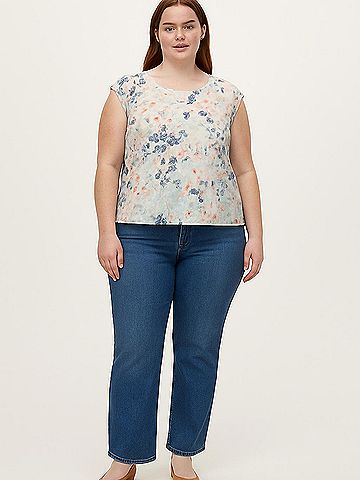 LC Lauren Conrad Sleeveless Blouse (view 2)