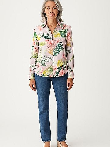 Industry Long Sleeve Blouse (view 2)
