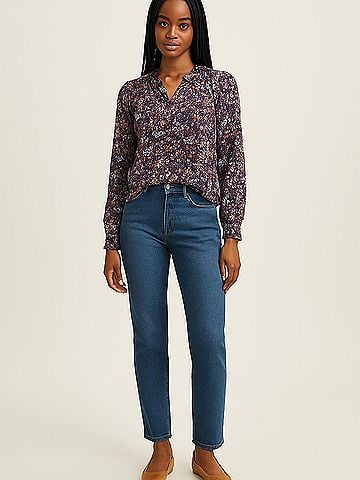 Karlie Long Sleeve Blouse (view 2)