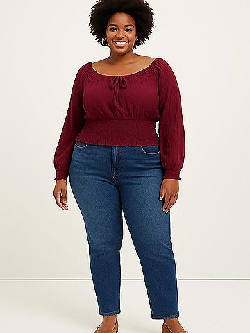 Ambiance Long Sleeve Blouse (view 2)