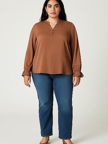 Downeast Long Sleeve Blouse (view 2)